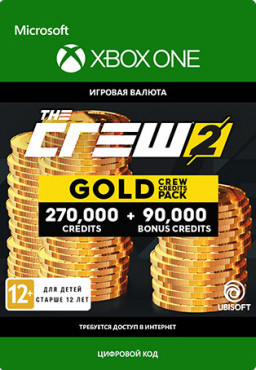 The Crew 2: Gold Crew Credits Pack ( ) [Xbox One,  ]  