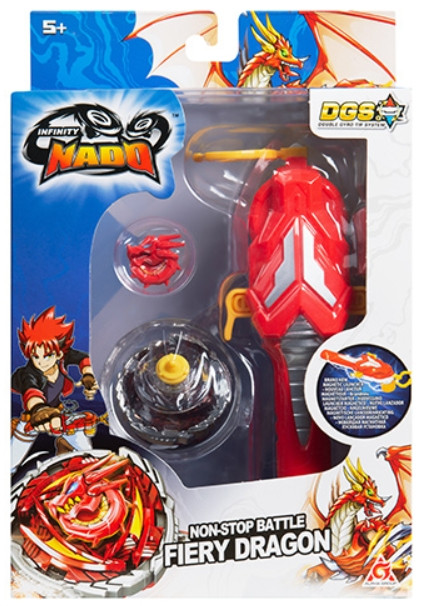 Игровой набор Infinity Nado: Волчок Ориджинал – Fiery Dragon. Огненный дракон