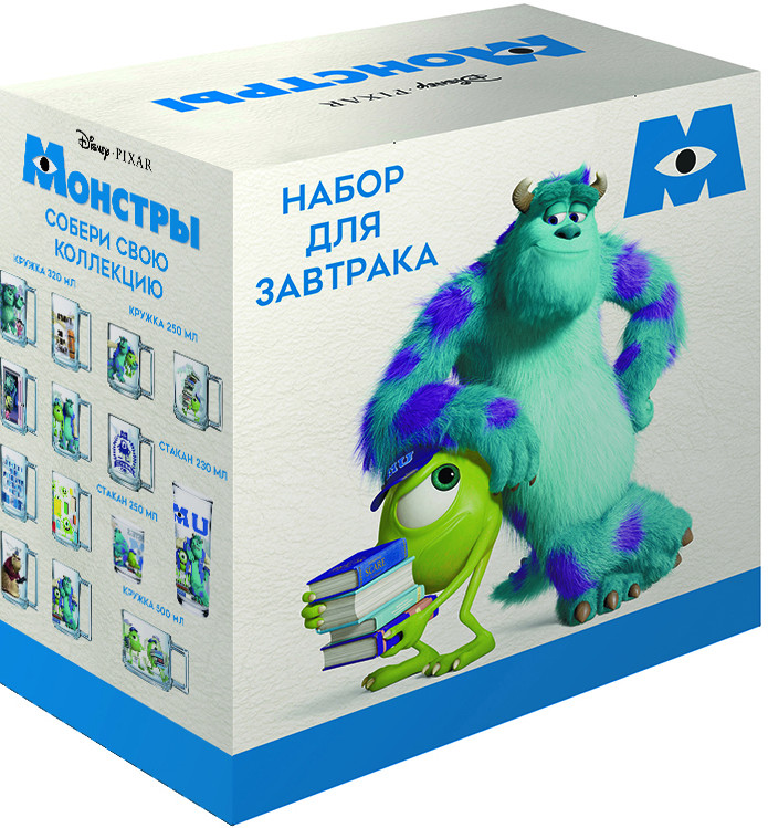 Набор посуды Монстры