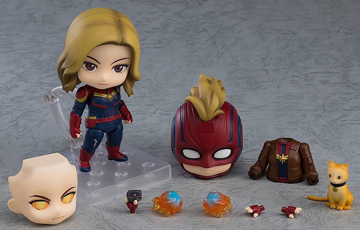 Фигурка Captain Marvel: Captain Marvel Heros Edition DX Ver. Nendoroid (10 см)