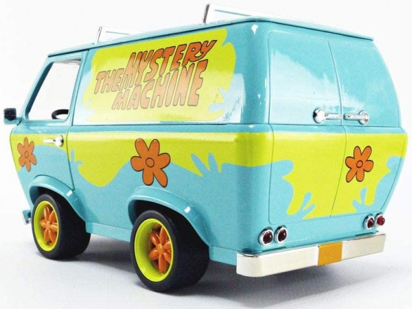 Набор фигурок Hollywood Rides Scooby-Do:  Mystery Machine With Scooby-Doo & Shaggy 1:24 (3 шт)