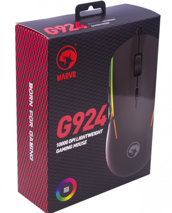 Мышь Marvo G924 проводная / с подсветкой RGB для ПК