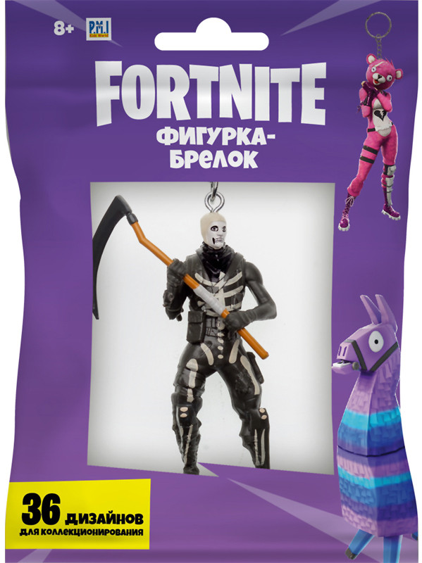 Фигурка-брелок Fortnite: Скелет (7 см)