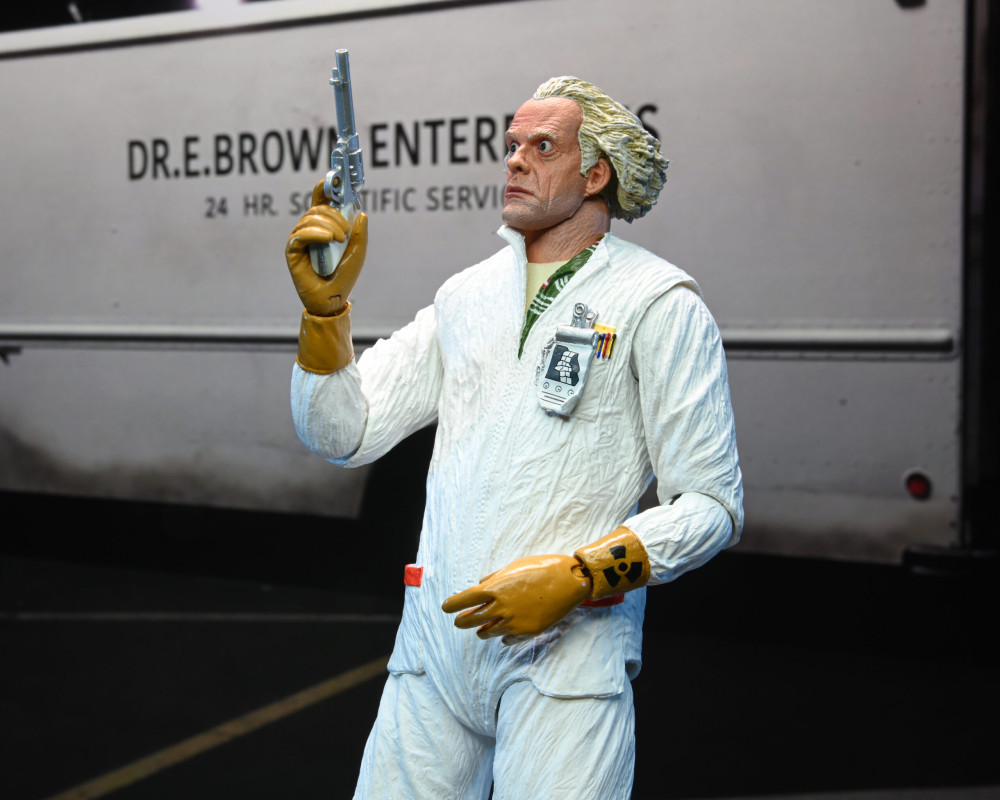  NECA Scale Action Figure: Back To The Future  Ultimate Doc Brown 1985 (17,5 )