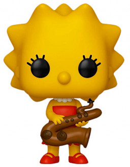  Funko POP Television: The Simpsons  Lisa Simpson With Saxophone (9,5 )