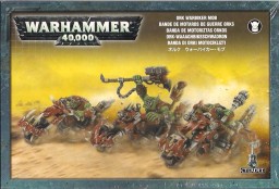   Warhammer 40,000. Ork Warbiker Mob