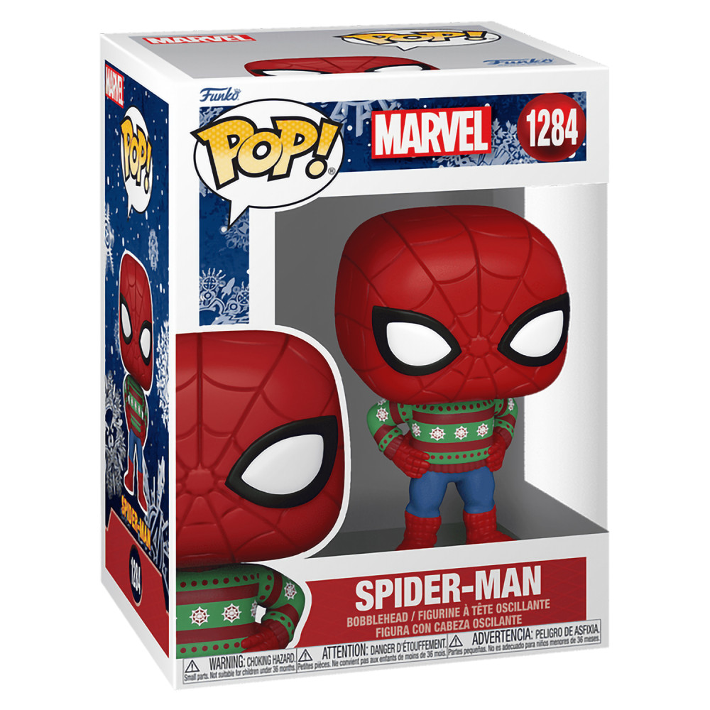  Funko POP Marvel: Holiday  Spider-Man in Sweater (9,5 )