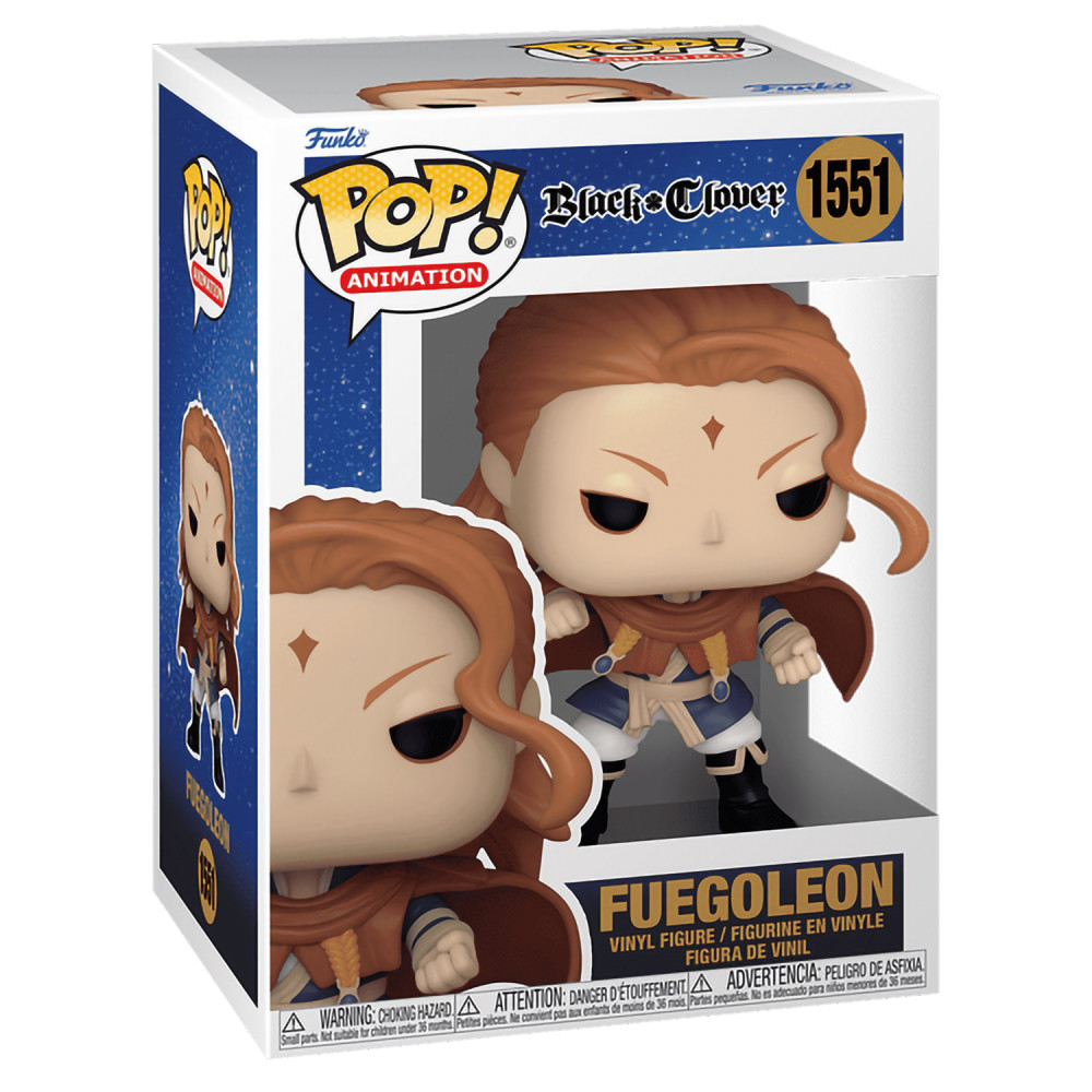 Фигурка Funko POP Animation: Black Clover – Fuegoleon (9,5 см)