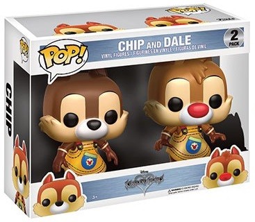 Набор фигурок Kingdom Hearts Funko POP: Chip And Dale (9,5 см)