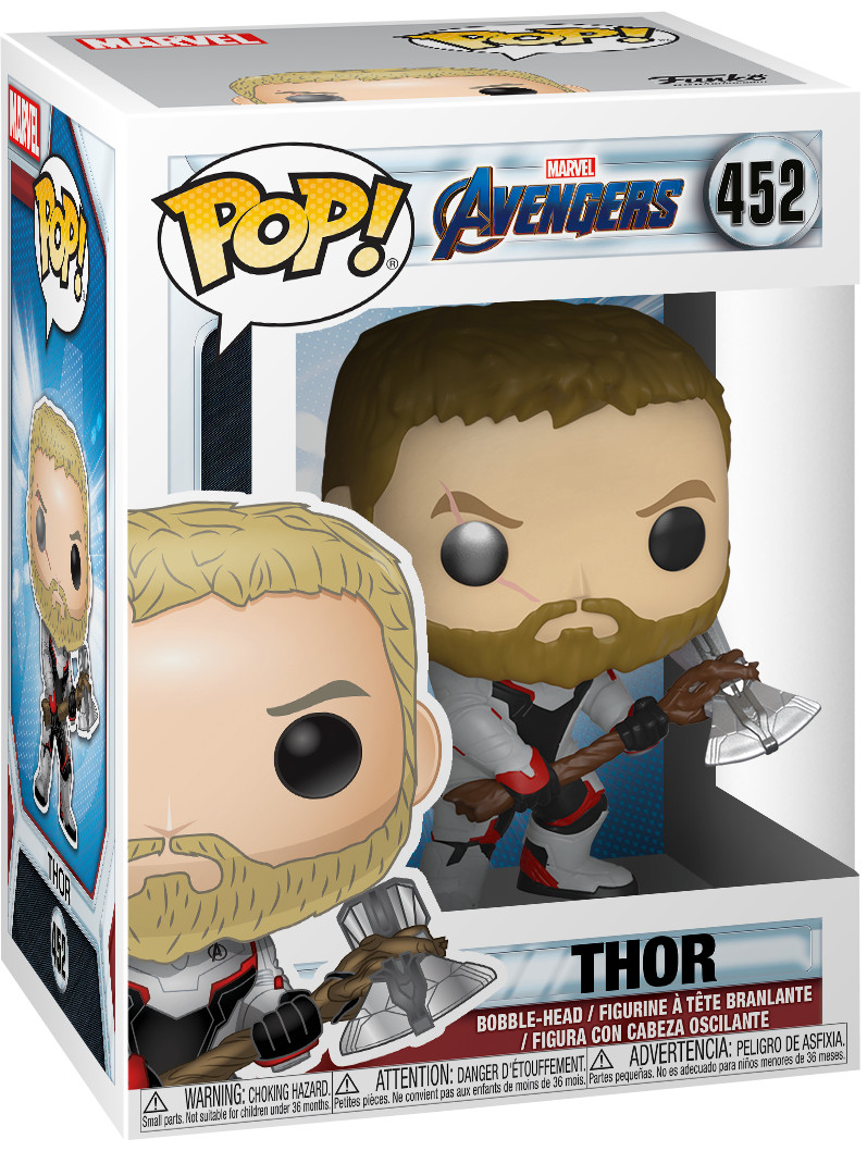  Funko POP Marvel: Avengers Endgame  Thor Bobble-Head (9,5 )