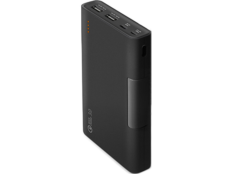 Портативное зарядное устройство Qumo PowerAid QC 3.0 15600