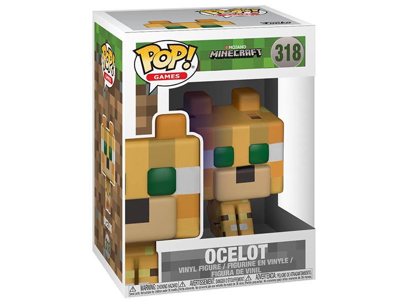 Фигурка Funko POP Games: Minecraft – Ocelot (9,5 см)