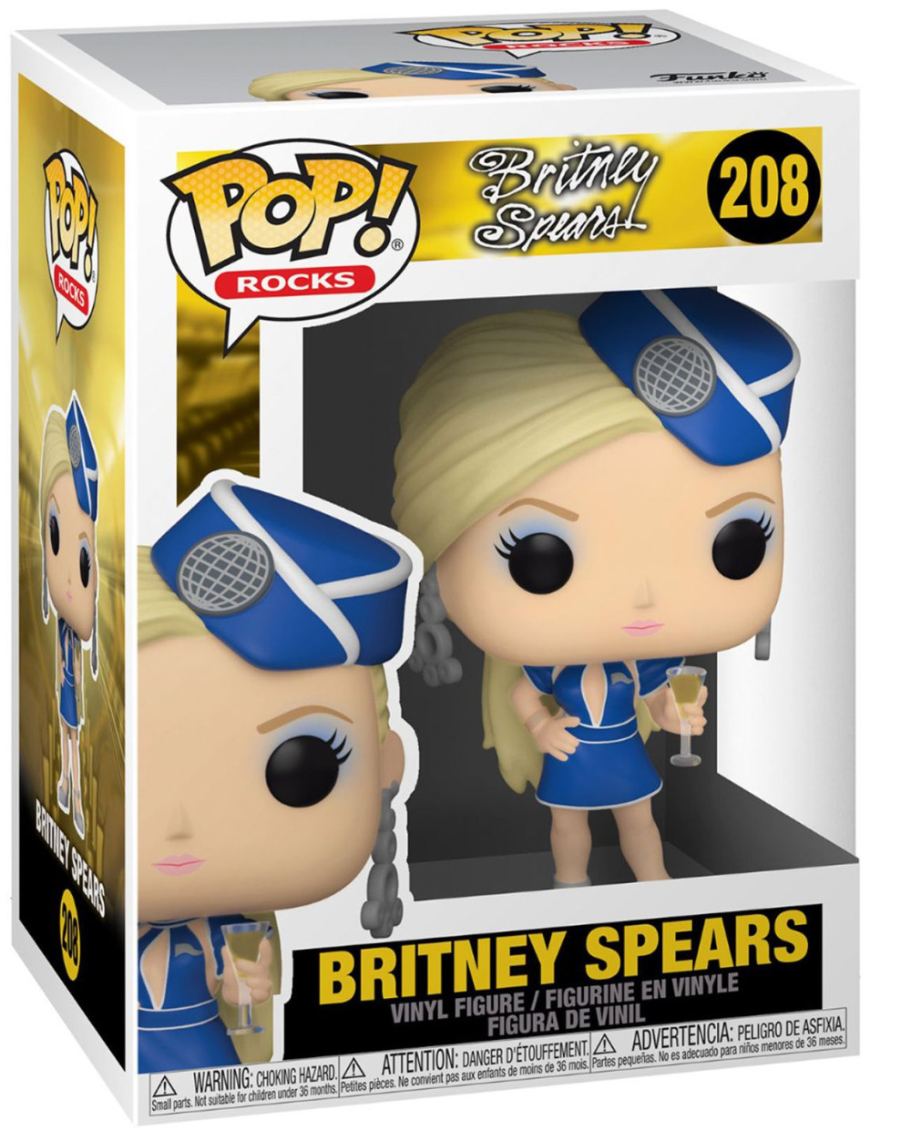  Funko POP Rocks: Britney Spears Stewardess (9,5 )