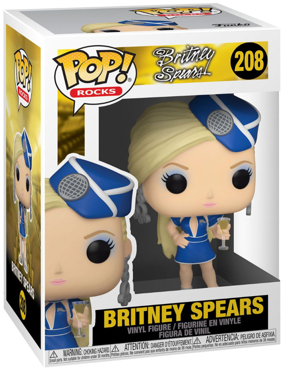 Фигурка Funko POP Rocks: Britney Spears Stewardess (9,5 см)