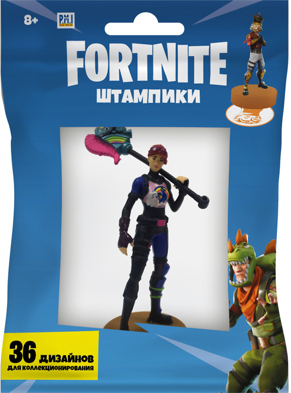Фигурка-штамп Fortnite: Бомбистка-идеалистка (7,5 см)