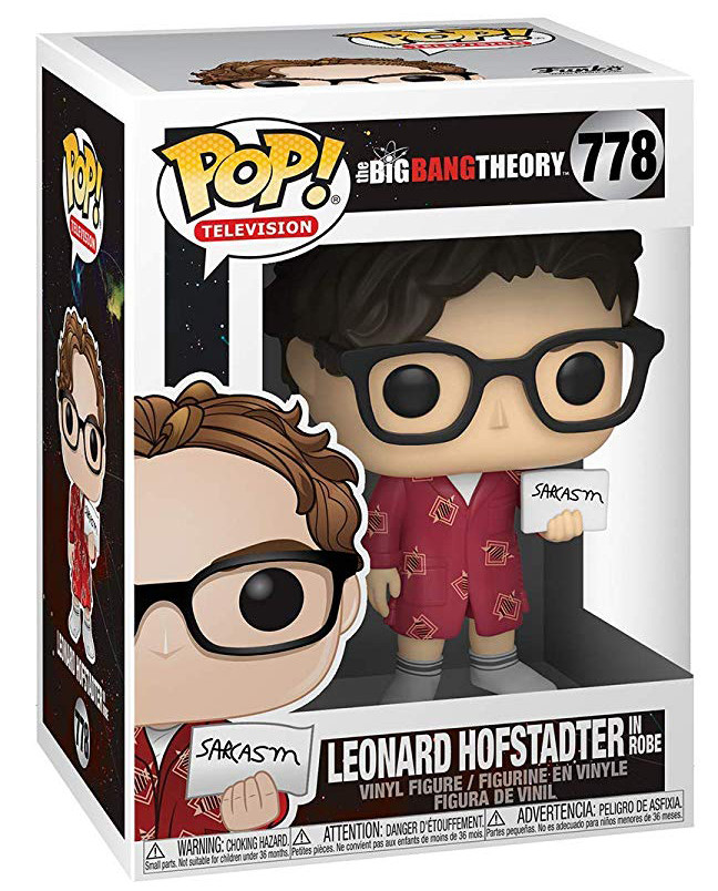  Funko POP Television: The Big Bang Theory  Leonard Hofstadter (9,5 )