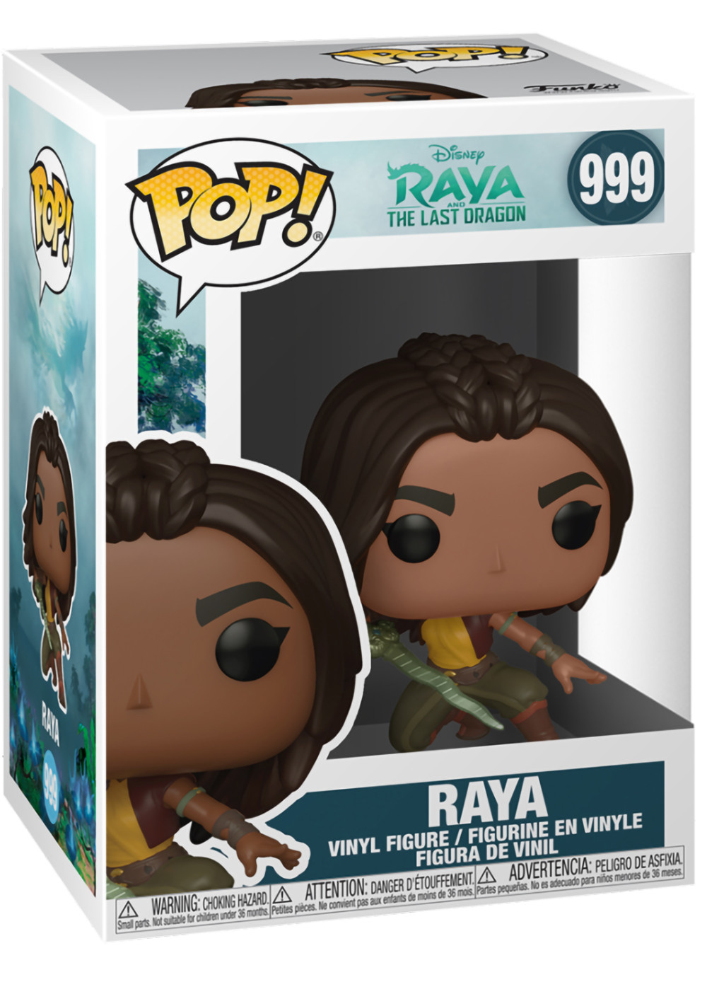  Funko POP Disney: Raya And The Last Dragon  Raya Warrior Pose (9,5 )