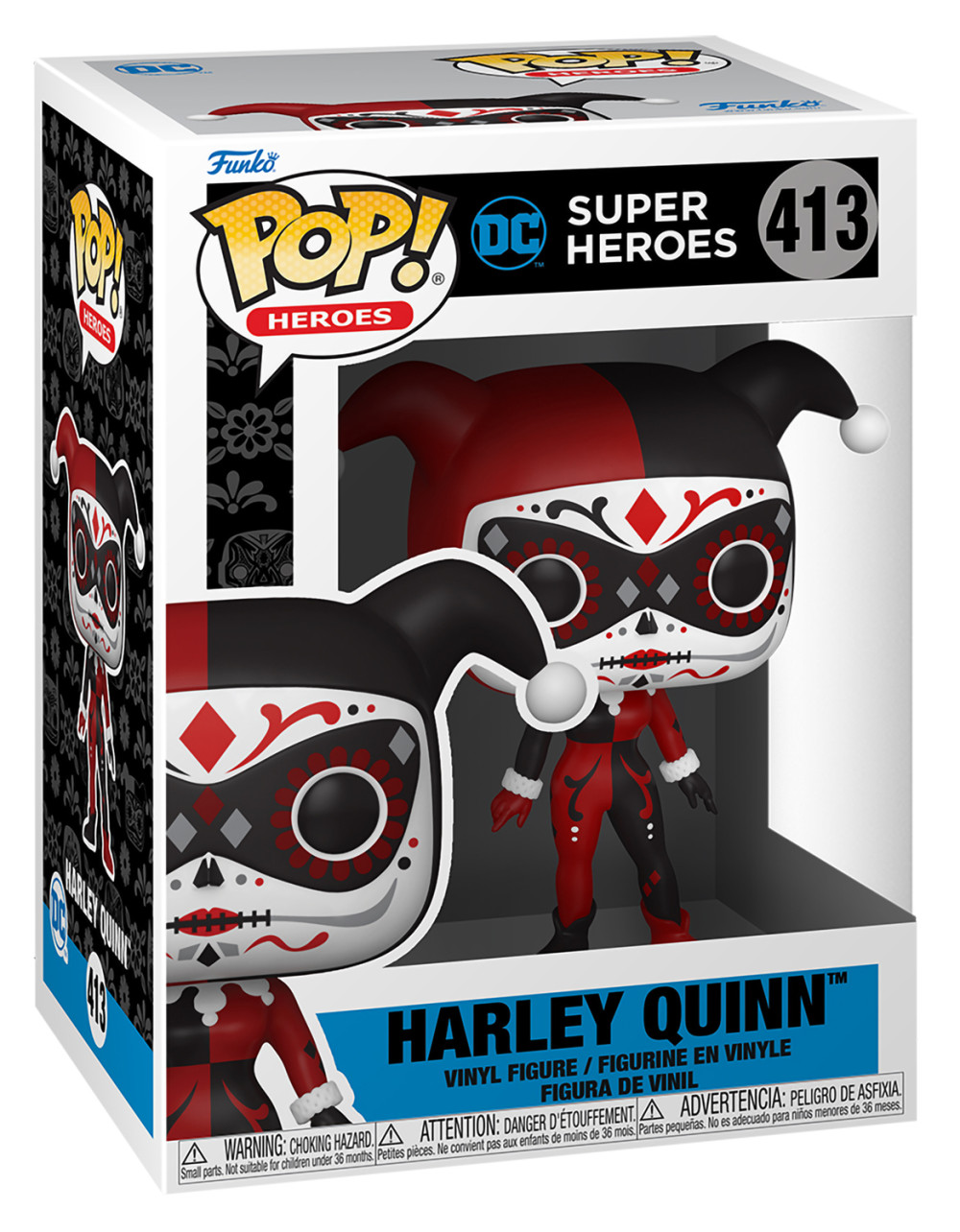  Funko POP Heroes: DC  Dia De Los Harley Quinn (9, 5 )