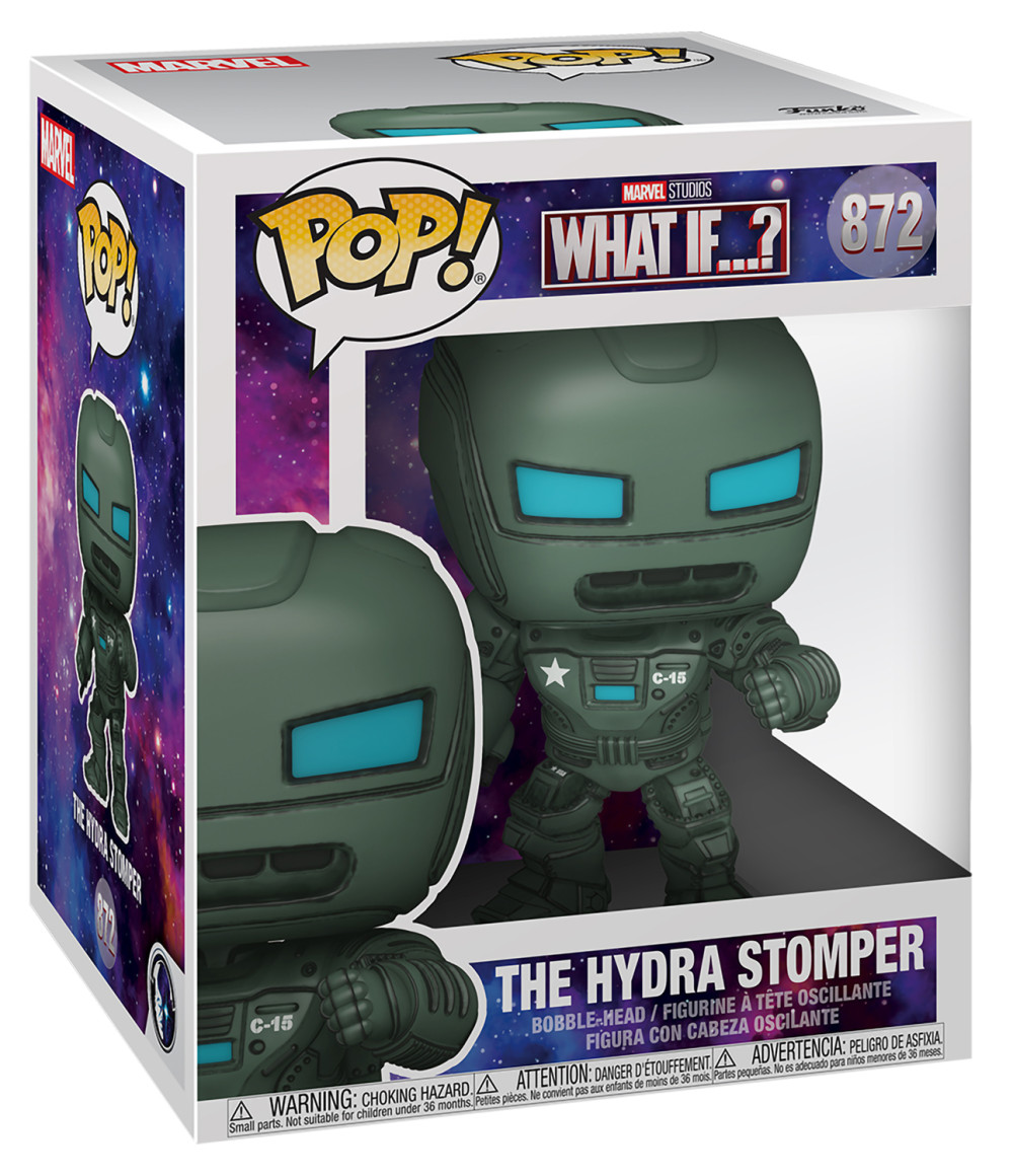 Фигурка Funko POP: Marvel What If...? – The Hydra Stomper Bobble-Head (15 см)