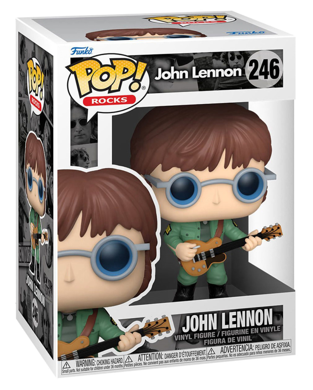  Funko POP Rocks: John Lennon Military Jacket (9,5 )
