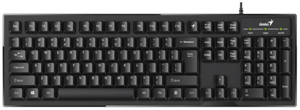 Клавиатура Genius Smart KB-102 проводная для PC (черная)