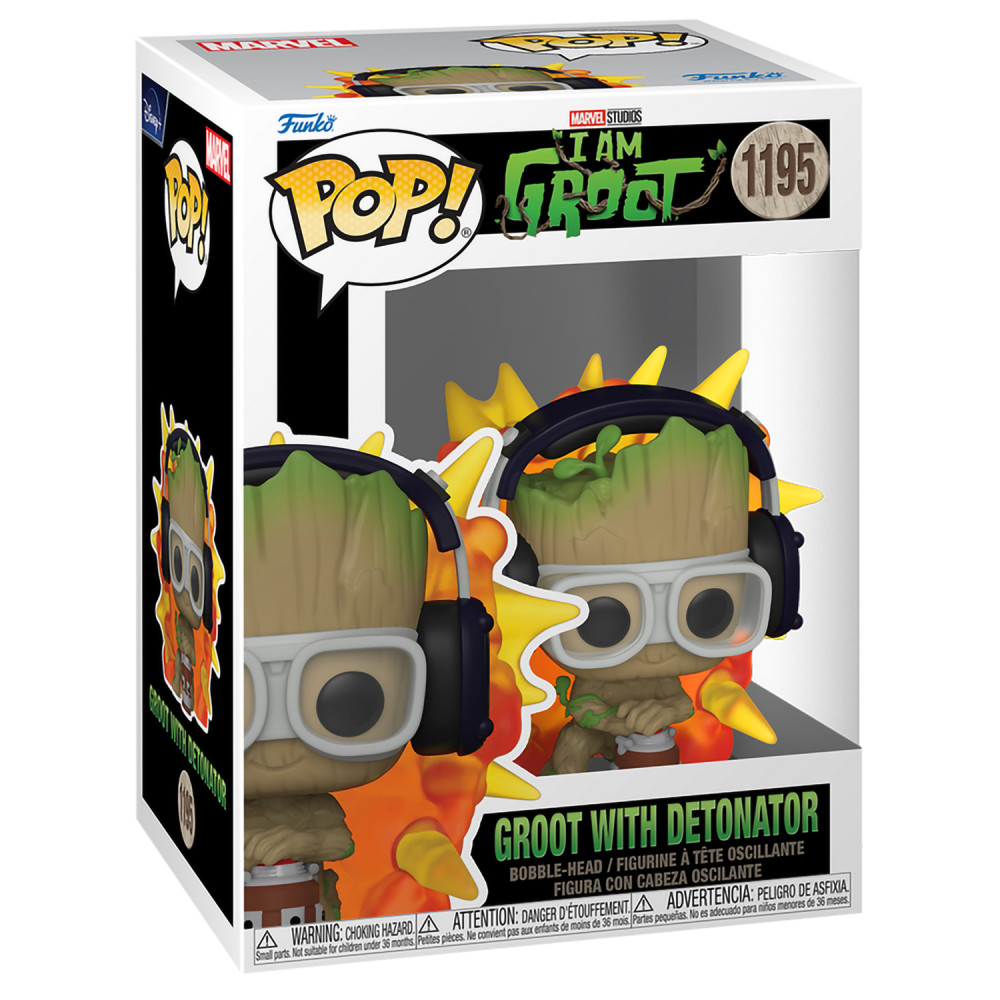 Фигурка Funko POP Marvel: I Am Groot – Groot With Detonato (9,5 см)