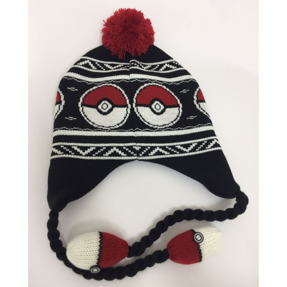 Шапка Pokemon. Pokeball Laplander Beanie