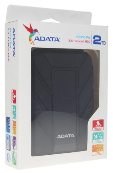 Внешний жесткий диск ADATA DashDrive HDD HD710P 2TB USB 3.0 (черный)