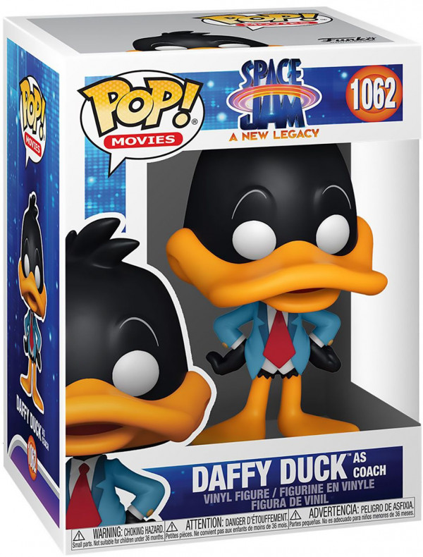 Фигурка Fuko POP Movies: Space Jam A New Legacy – Daffy Duck as Coach (9,5 см)