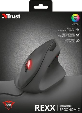���� Trust GXT 144 Rexx Ergonomic Vertical Gaming Mouse ������� ������������ ��������� ��� PC