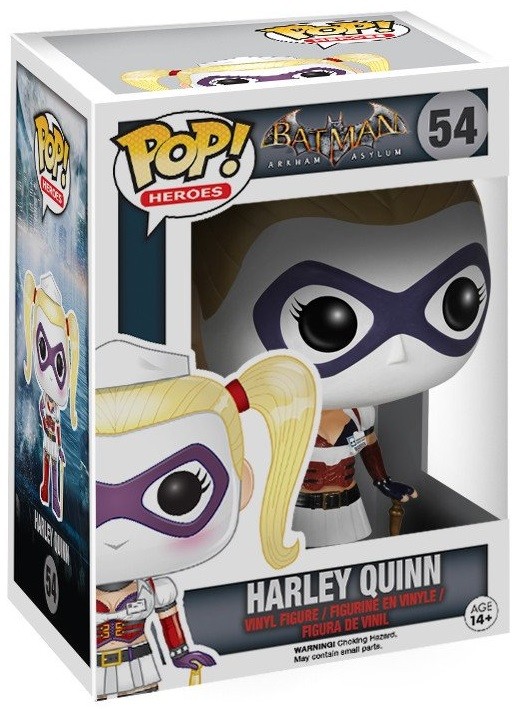 Фигурка Funko POP Heroes: Batman Arkham Asylum – Harley Quinn (9,5 см)