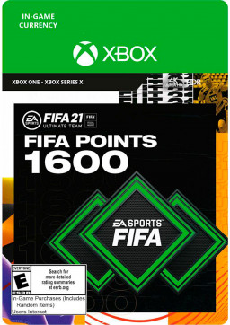 FIFA 21 Ultimate Team: 1600  FIFA Points [Xbox,  ]