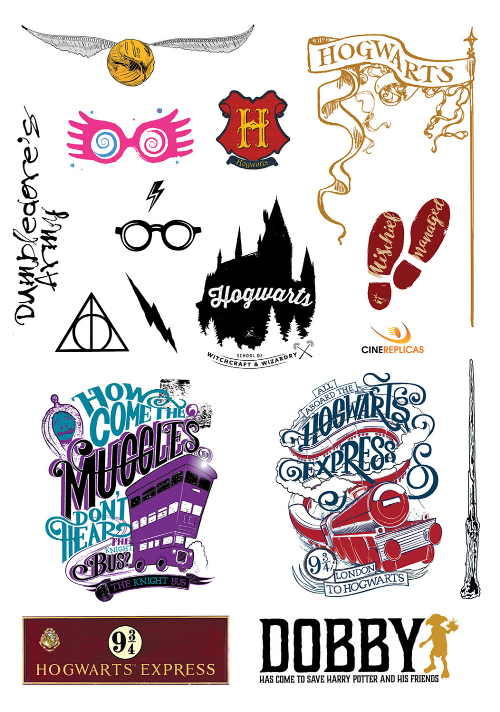 ����� ������� Harry Potter (55-Pack)