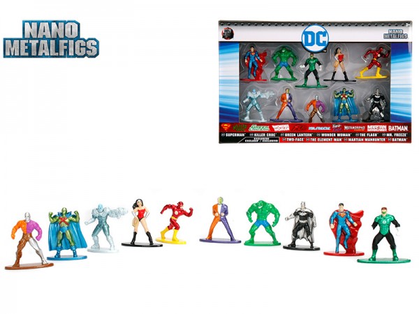 Набор фигурок DC 10-Pack (4 см)