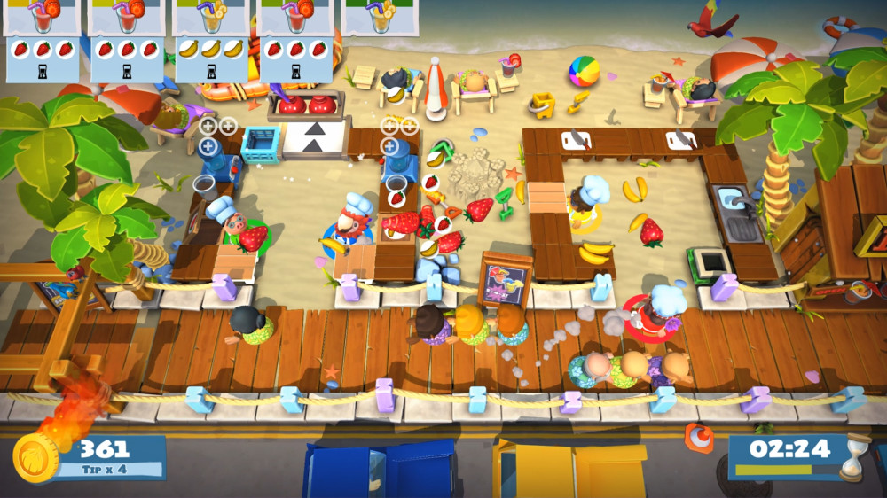 Overcooked! 2: Surf 'n' Turf.  [PC,  ]