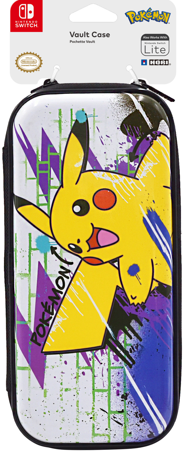 �������� ����� Hori Premium vault case (Pikachu) ��� Nintendo Switch (NSW-163U)