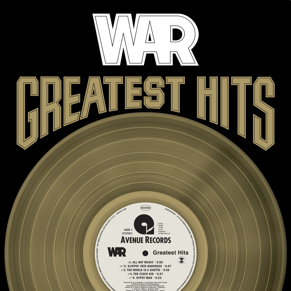 WAR  Greatest Hits  Coloured Vinyl  LP +    LP   250 