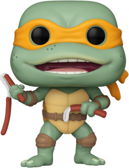  Funko POP Movies: Teenage Mutant Ninja Turtles  Michelangelo Sausage Link Nunchu (9,5 )