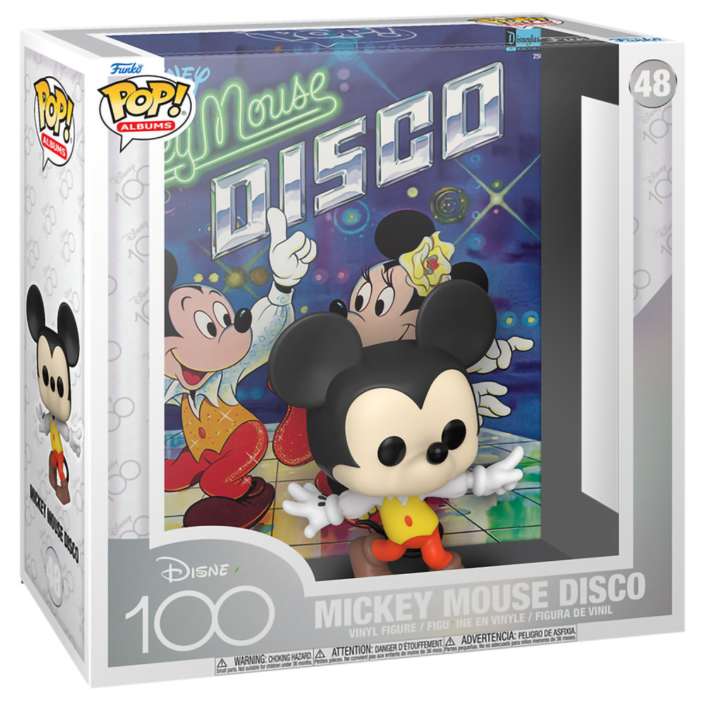 Фигурка Funko POP Albums: Disney 100 – Mickey Mouse Disco (9,5 см)