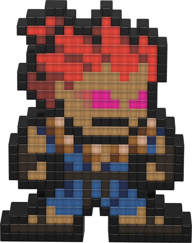Фигурка Pixel Pals: Street Fighter – Akuma Светящаяся