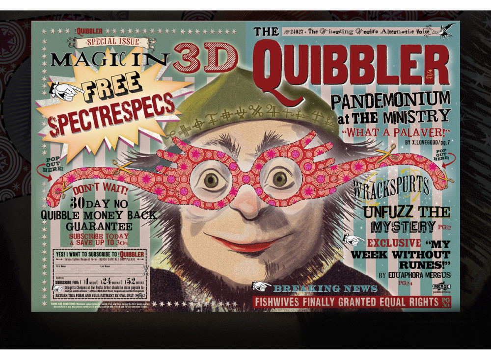 Puzzle Harry Potter: The Quibbler Magazine Cover (1000 )