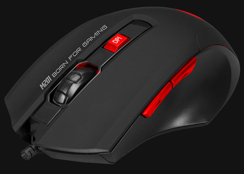 Мышь Marvo Scorpion M201 проводная оптическая игровая с подсветкой для PC