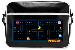  Pac Man: Labyrinth Messenger Bag