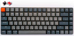 ���������� Keychron K3 Low Profile ������������, ������������, RGB, Red Switch, Light Gray