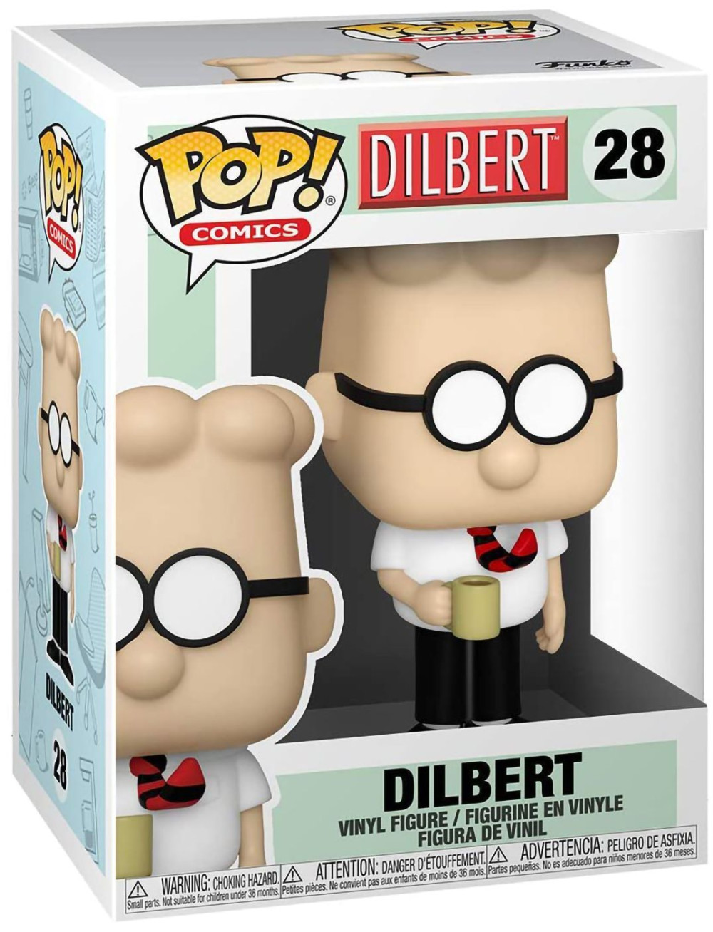  Funko POP Comics: Dilbert  Dilbert (9,5 )