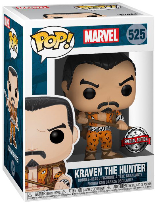 Фигурка Funko POP: Marvel 80 Years – Kraven The Hunter Bobble-Head (9,5 см)