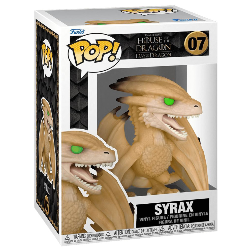  Funko POP: House Of The Dragon  Syrax (9,5 )