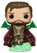  Funko POP: Spider-Man: Far From Home  Mysterio Without Helmet Bobble-Head (9,5 )