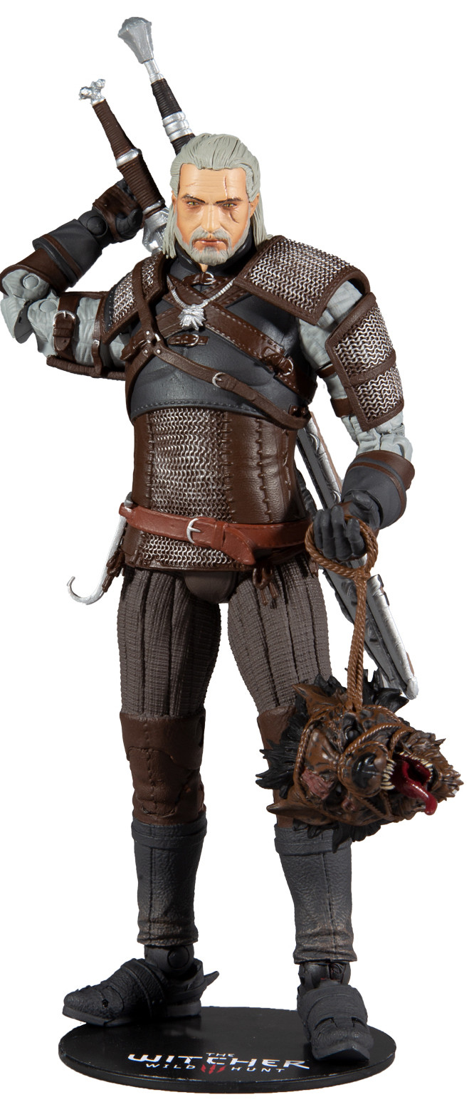  The Witcher Wild Hunt: Geralt Of Rivia Action Figure (18 )