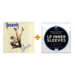 NAZARETH  No Jive  Clear Vinyl  LP +   COEX   12" 25 